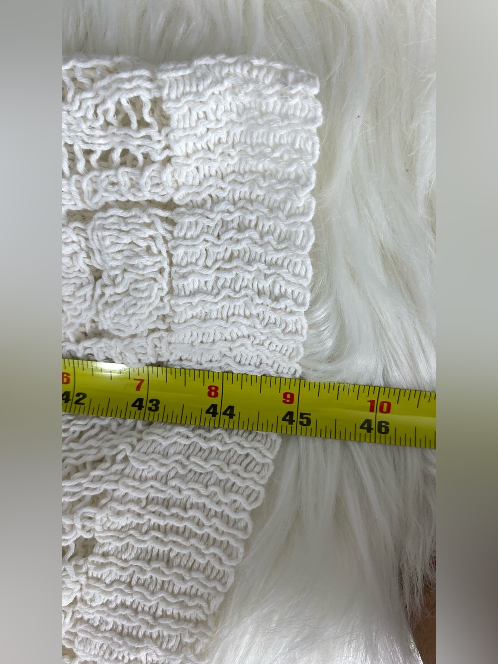 ADORA White Crochet Button-Front Sleeveless Midi Dress - Picture 11 of 12